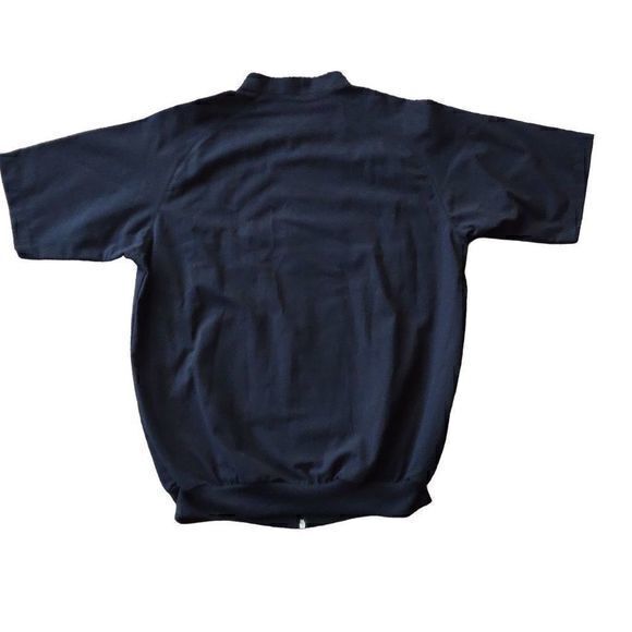 Vintage John Blair 80’s/90’s Black Zipper‎ Shirt Sz M - Picture 5 of 8